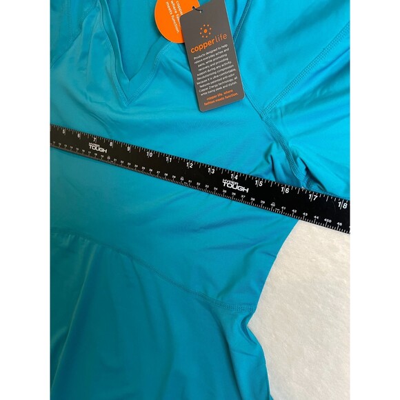 Tommie Copper Shirt XL Womens V Line Shoulder A Line Compression Centric Support - Picture 4 of 9